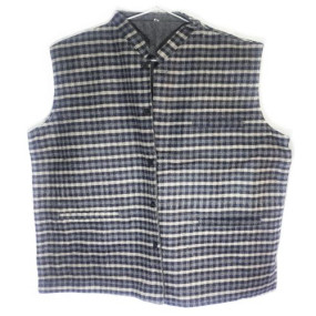 ndira Men's Tweed Wool Traditional Himachali Nehru Jacket