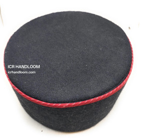 Himachali Woolen Black Cap